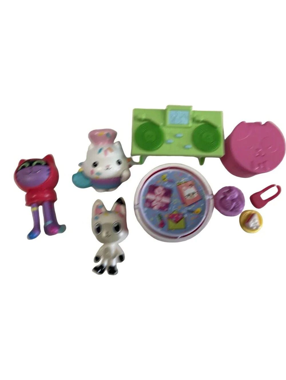 Gabbys Dollhouse Toy Figures Mixed Lot Spin Master Cat Figures